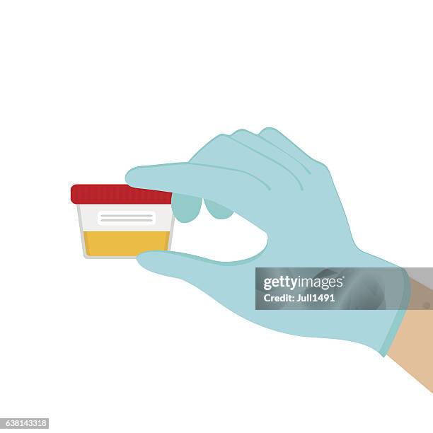 laboratory analysis of urine. vector illustration, - doping stock illustrations