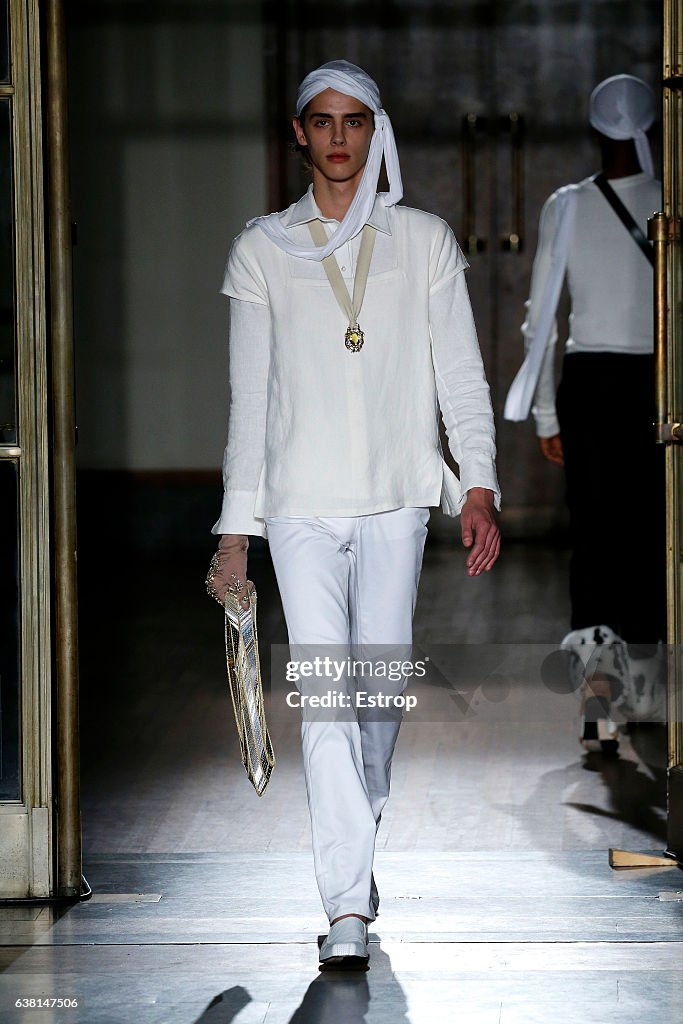 Wales Bonner - Runway - LFW Men's January 2017