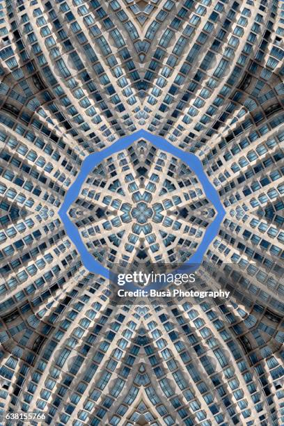 impossible architectures: digital manipulation of dz bank building by frank gehry in berlin, germany - potsdamer platz stock illustrations