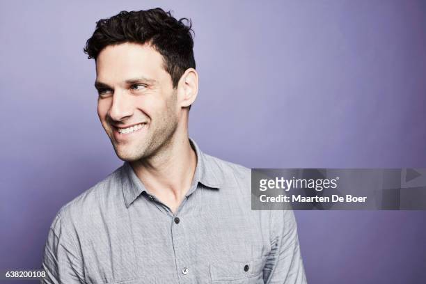 Justin Bartha from CBS's 'The Good Fight' poses in the Getty Images Portrait Studio at the 2017 Winter Television Critics Association press tour at...