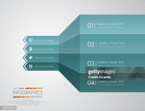 vier pfeile infografiken - militärischer dienstgrad stock-grafiken, -clipart, -cartoons und -symbole