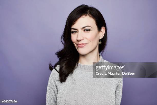 Maggie Siff from Showtime's 'Billions' poses in the Getty Images Portrait Studio at the 2017 Winter Television Critics Association press tour at the...