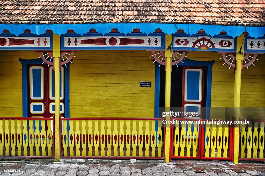 Typical house in Isla Mujeres