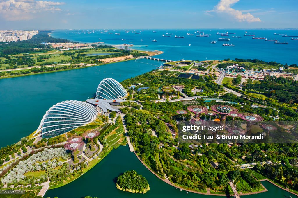 Singapore, Garden By the bay, Supertree Grove