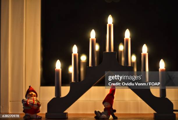 christmas decoration - national day celebrations in sweden 2016 imagens e fotografias de stock