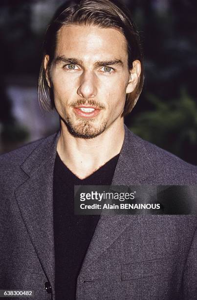Tom Cruise lors d'une soirée le 16 décembre 1994 à Paris, France.