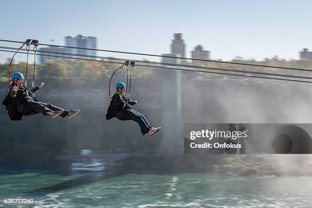 Zip Wire Ride 607 Rides A Zip Wire Stock Photos, High-Res Pictures, and Images ...