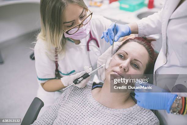 Cosmetologist Making Botox Injection High-Res Stock Photo - Getty Images