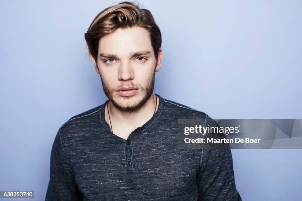 Dominic Sherwood from ABC's 'Shadowhunters' poses in the Getty Images Portrait Studio at the 2017 Winter Television Critics Association press tour at...