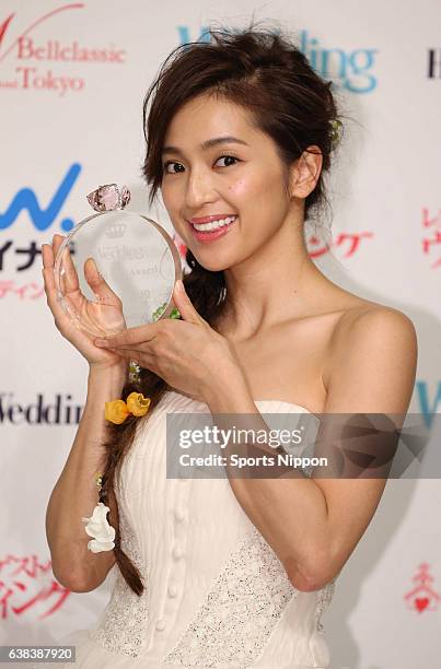 Personality Anne Nakamura attends the 2nd Bride Awards Ceremony on June 21, 2015 in Tokyo, Japan.