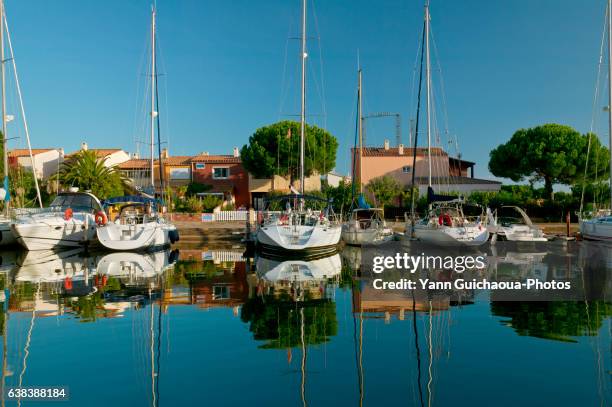 cap d'agde, herault, languedoc-roussillon,france - cap dagde stock pictures, royalty-free photos & images