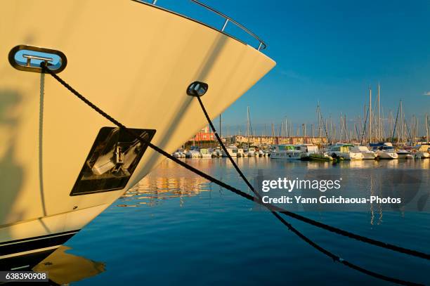 cap d'agde, herault, languedoc-roussillon,france - cap dagde stock pictures, royalty-free photos & images