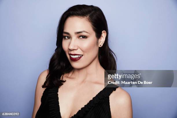 Michaela Conlin from FOX's 'Bones' poses in the Getty Images Portrait Studio at the 2017 Winter Television Critics Association press tour at the...