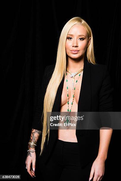Portrait with Iggy Azalea whilst at the GQ Man of the year awards 2016 on November 16, 2016 in Sydney, Australia.