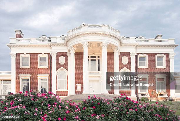 hunter museum chattanooga tennessee southern edwardian mansion architecture - chattanooga foto e immagini stock