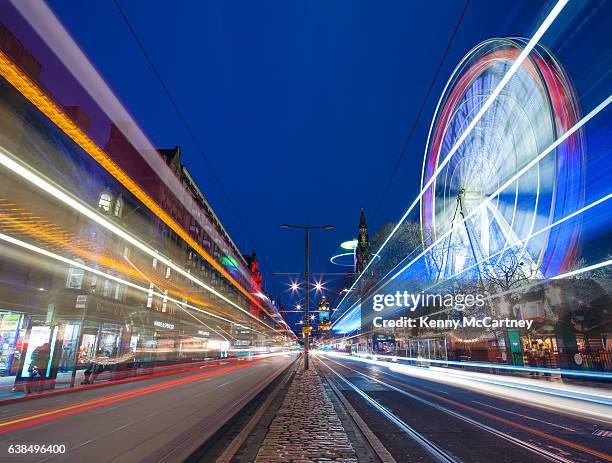 edinburgh - christmas & hogmanay - edinburgh festival stock pictures, royalty-free photos & images