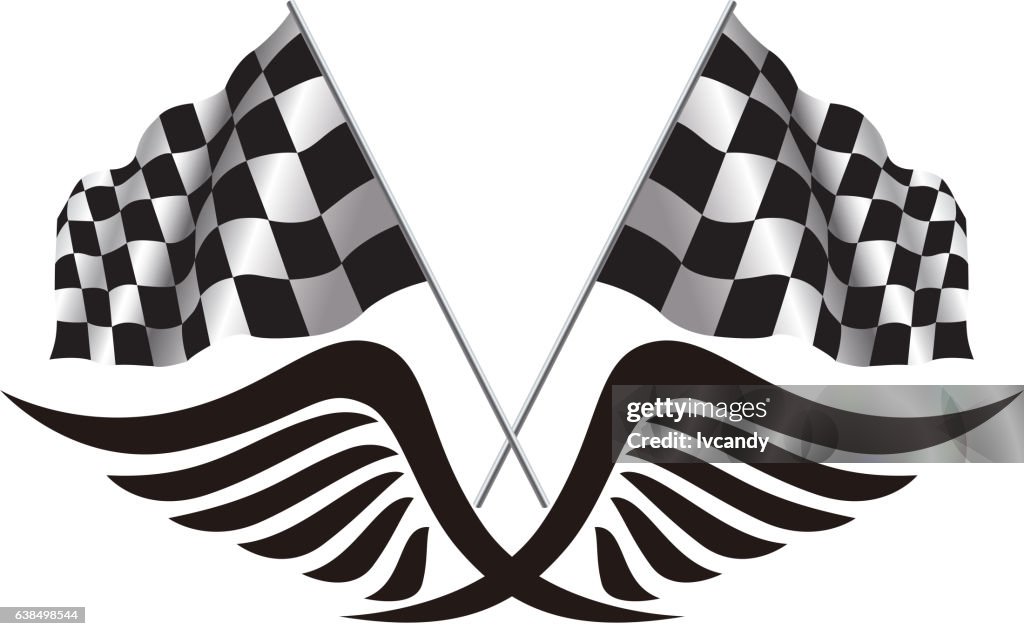 Race flag symbol