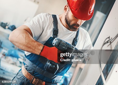 Construction worker. Construction worker.