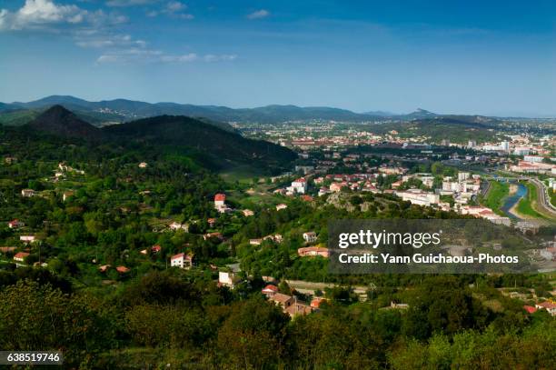 ales, cevennes, gard, france - gard stock-fotos und bilder