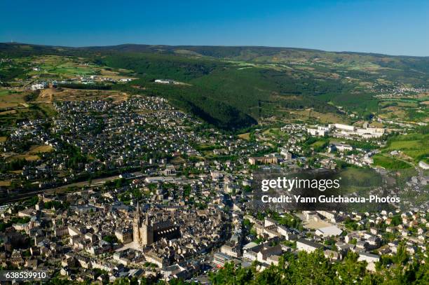 mende, lozere, languedoc roussillon, france - mende fotografías e imágenes de stock