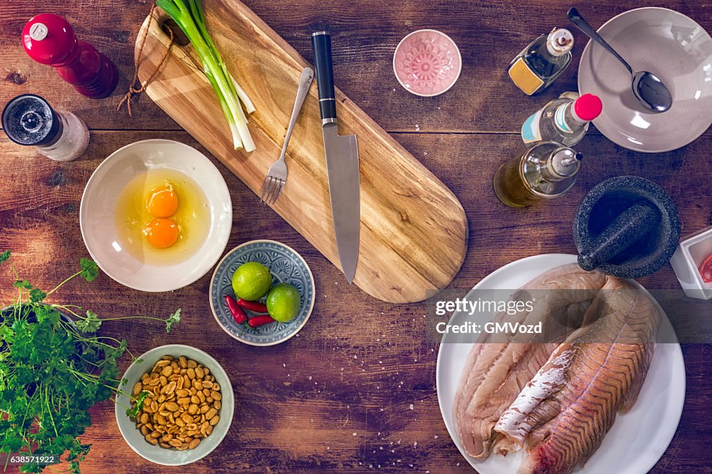 Preparing Fresh Alaska Pollock Fillet