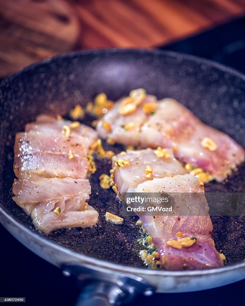 Preparing Fresh Alaska Pollock Fillet
