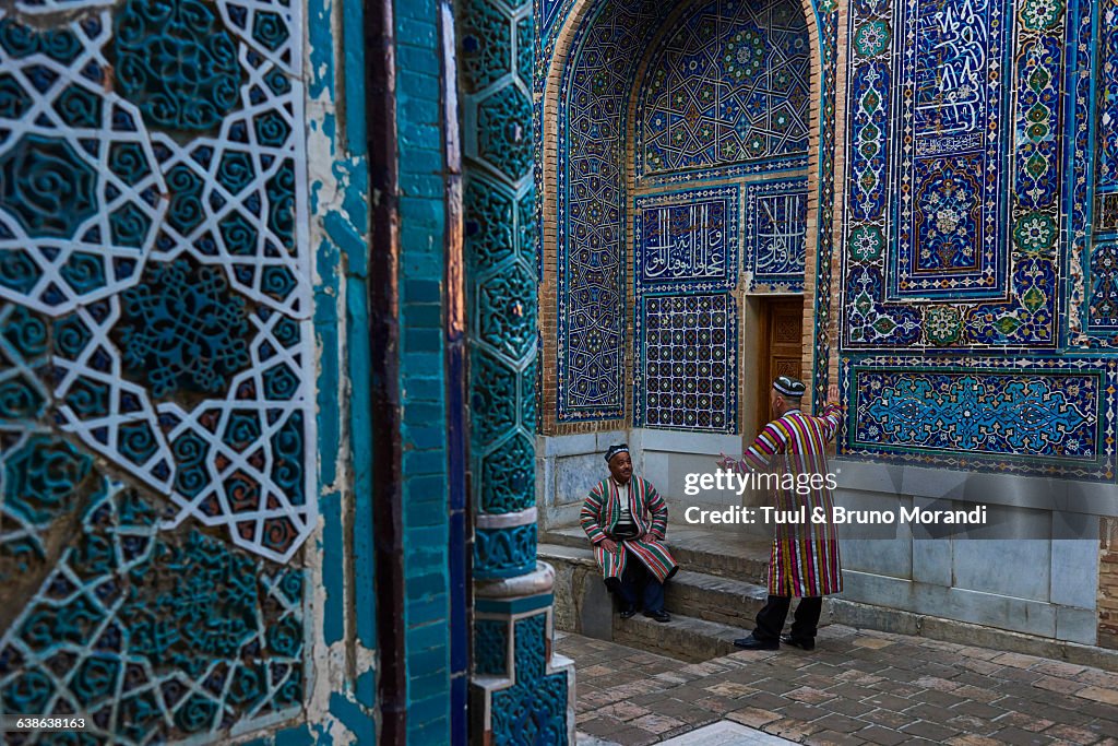 Uzbekistan, Samarkand, Shah-i-Zinda