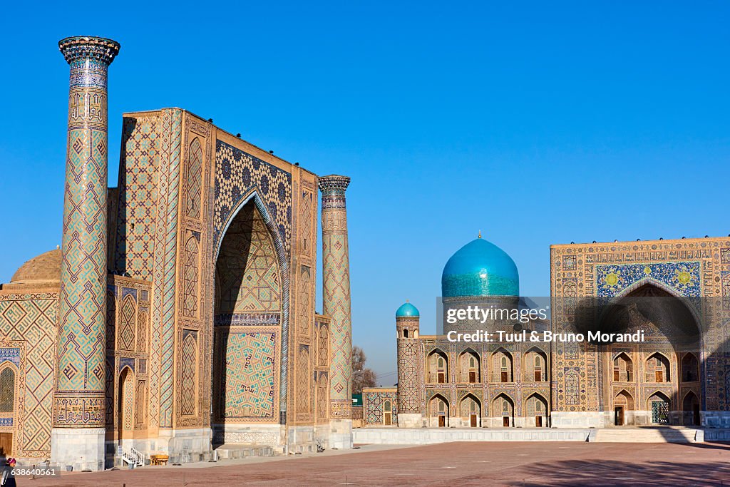 Uzbekistan, Samarkand, the Reghistan