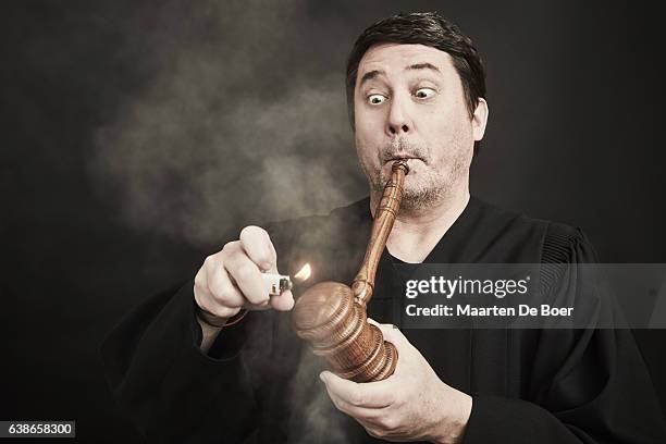 Doug Benson from Comedy Central's 'The High Court' poses in the Getty Images Portrait Studio at the 2017 Winter Television Critics Association press...