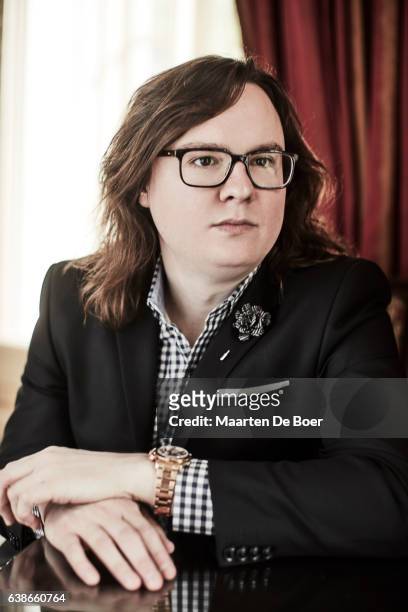 Clark Duke from Showtime's 'I'm Dying Up Here' poses in the Getty Images Portrait Studio at the 2017 Winter Television Critics Association press tour...