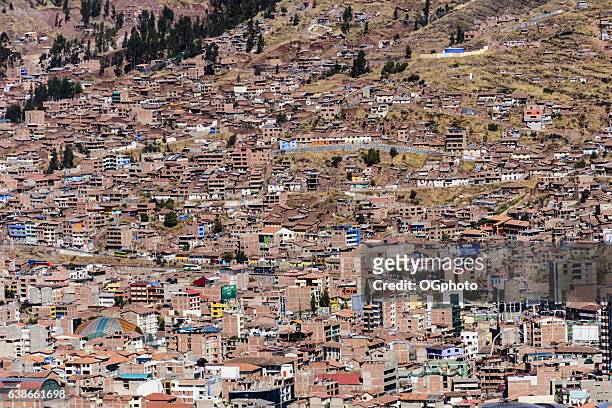city of cuzco, peru - ogphoto stockfoto's en -beelden