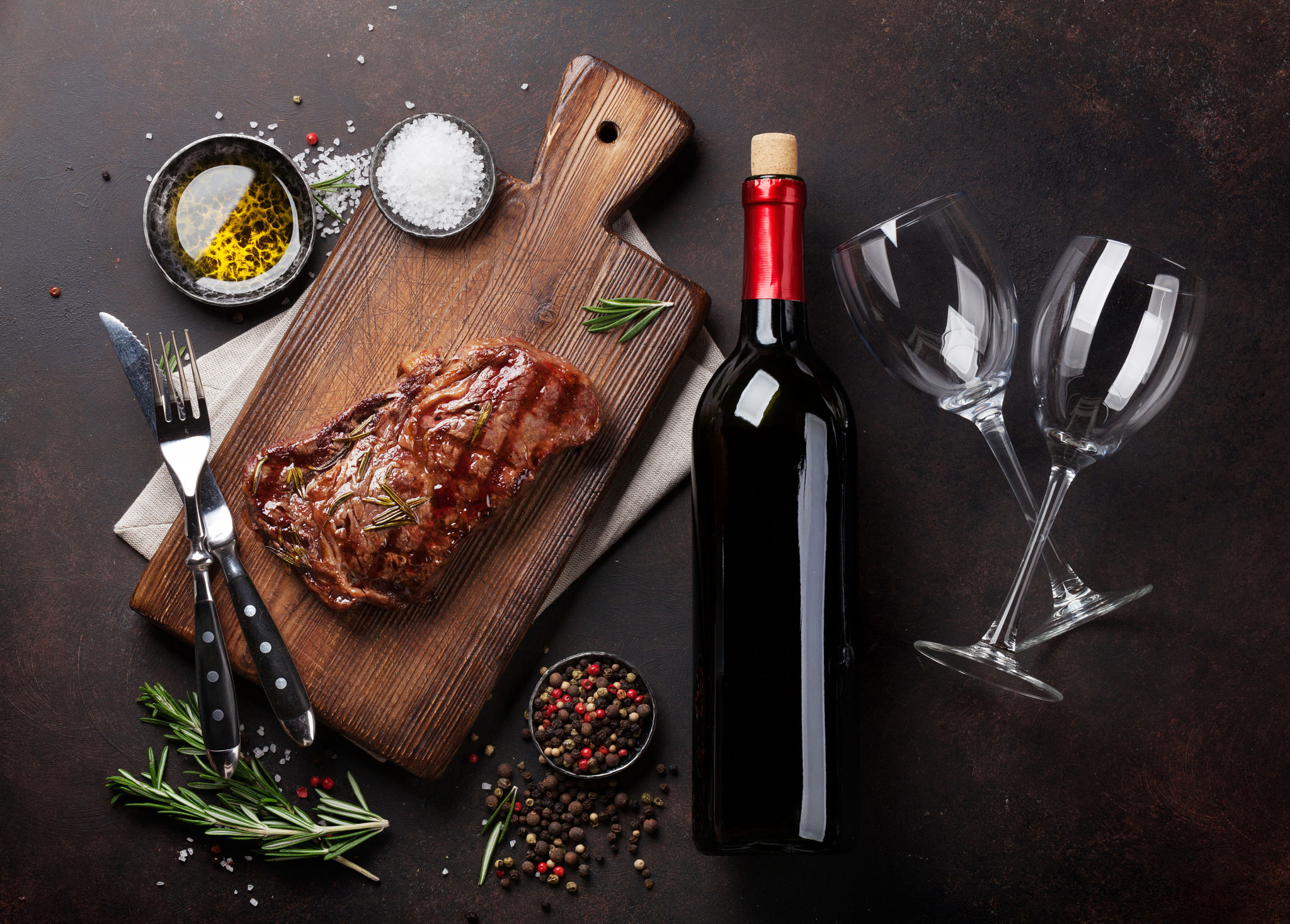 wine and meat pairing