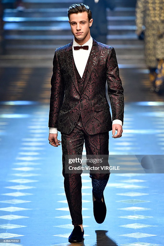 Dolce & Gabbana - Runway - Milan Men's Fashion Week Fall/Winter 2017/18