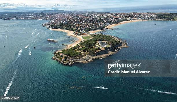 santander bay - cantabria stock pictures, royalty-free photos & images