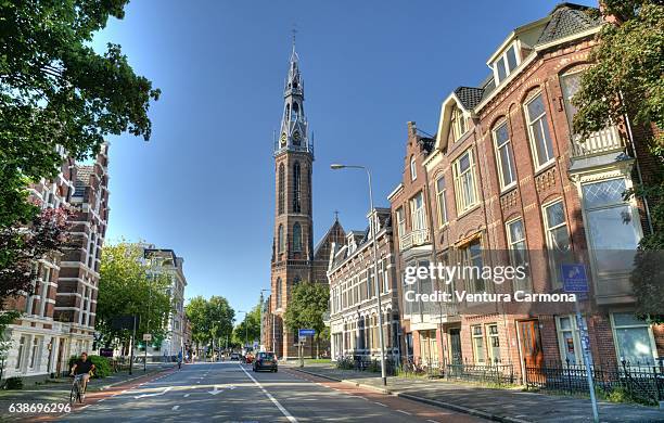 st. joseph cathedral in groningen, the netherlands - ville de groningen photos et images de collection