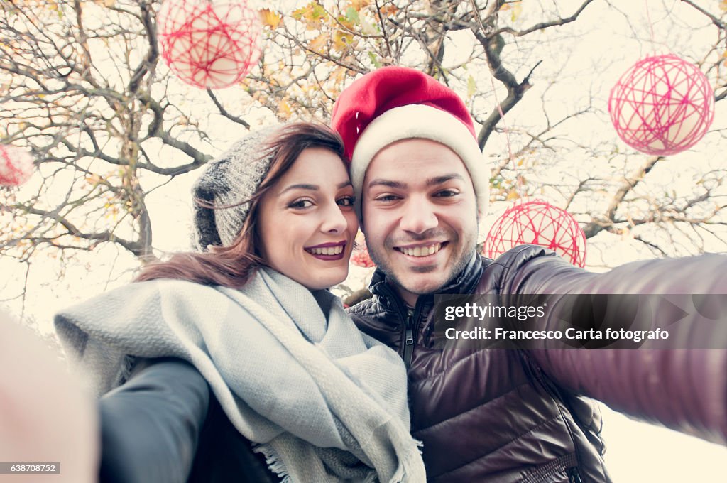 Christmas selfie