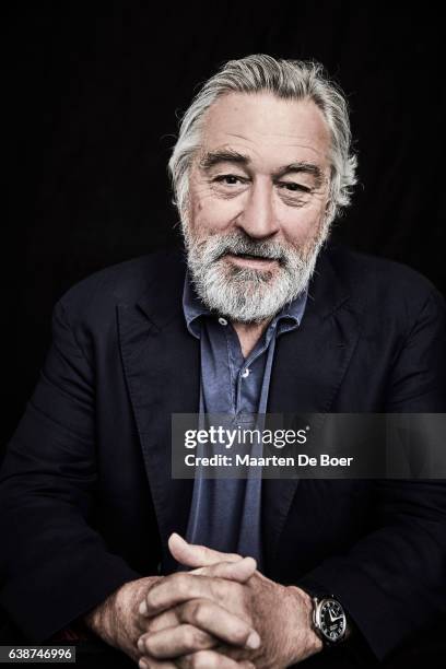 Robert De Niro from HBO's 'The Wizard of Lies' poses in the Getty Images Portrait Studio at the 2017 Winter Television Critics Association press tour...