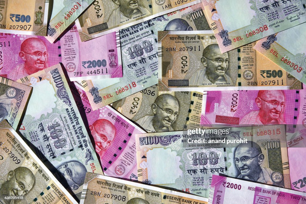 Inidian Ruppes Indian Rupees New India High-Res Stock Photo - Getty Images