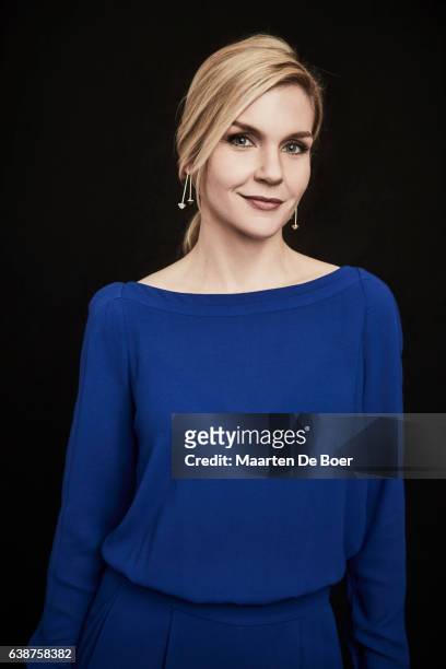 Rhea Seehorn from AMC's 'Better Call Saul' poses in the Getty Images Portrait Studio at the 2017 Winter Television Critics Association press tour at...