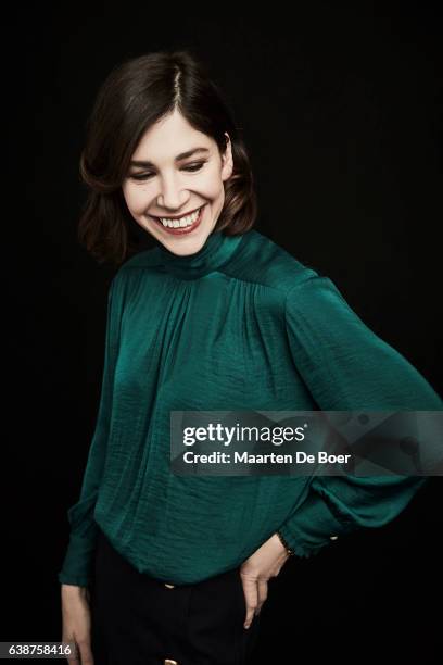 Carrie Brownstein from IFC's 'Portlandia' poses in the Getty Images Portrait Studio at the 2017 Winter Television Critics Association press tour at...