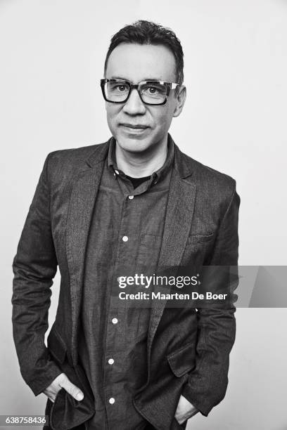 Fred Armisen from IFC's 'Portlandia' poses in the Getty Images Portrait Studio at the 2017 Winter Television Critics Association press tour at the...
