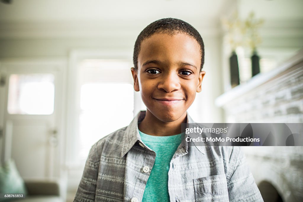 Portrait of boy (8yrs)