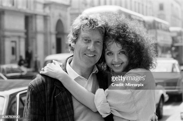 Michael Crawford and Sarah Brightman who are starring in the new musical, The Phantom of the Opera, by Andrew Lloyd Webber and Harold Prince. 27th...