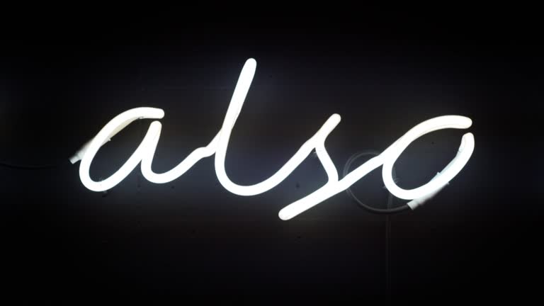 Neo Sign Script 54 Neon Font Script Stock Videos, Footage, & 4K Video Clips - Getty Images