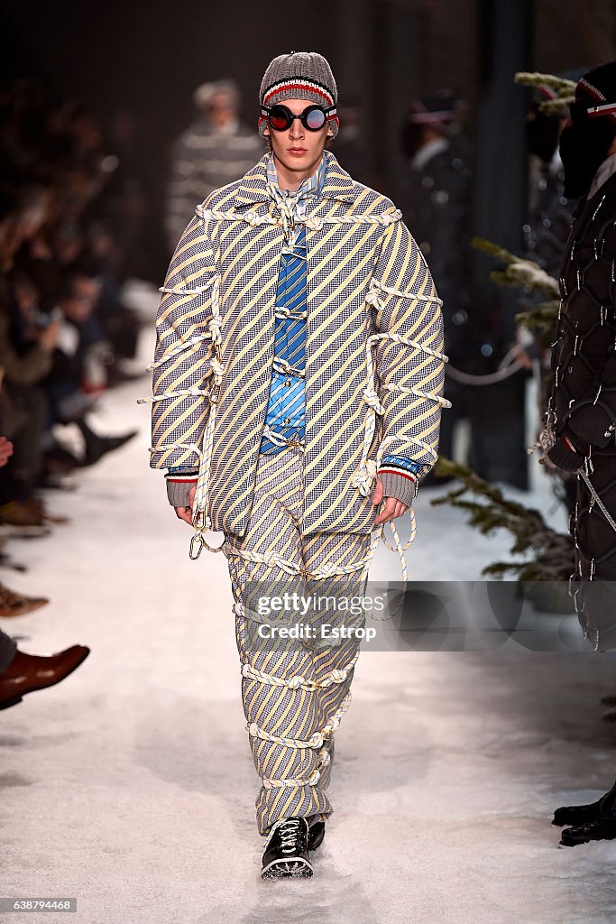 Moncler Gamme Bleu - Runway - Milan Men's Fashion Week Fall/Winter 2017/18