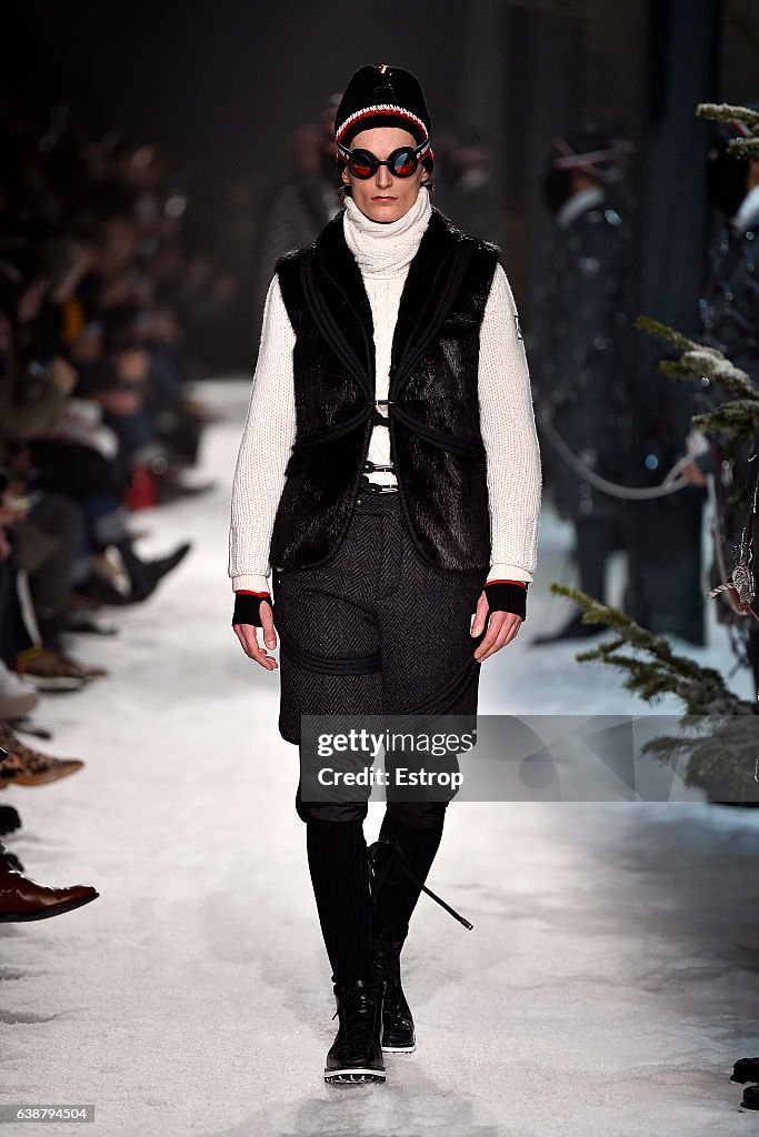 Moncler Gamme Bleu - Runway - Milan Men's Fashion Week Fall/Winter 2017/18