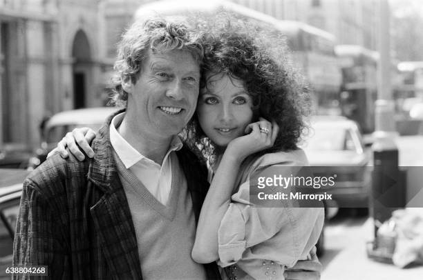 Michael Crawford and Sarah Brightman who are starring in the new musical, The Phantom of the Opera, by Andrew Lloyd Webber and Harold Prince. 27th...