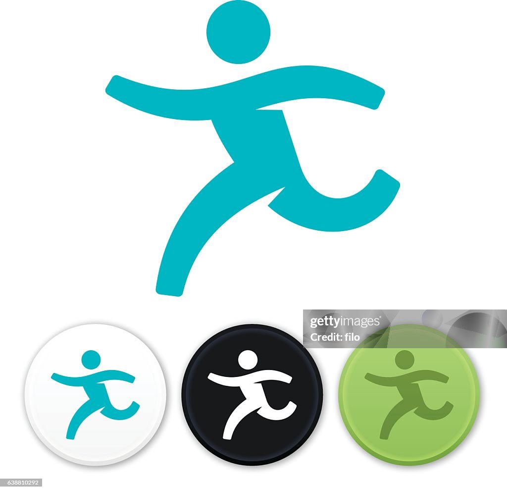 Running Man Symbol