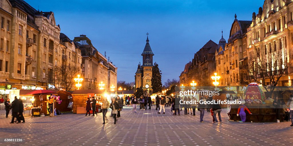 Timisoara at night