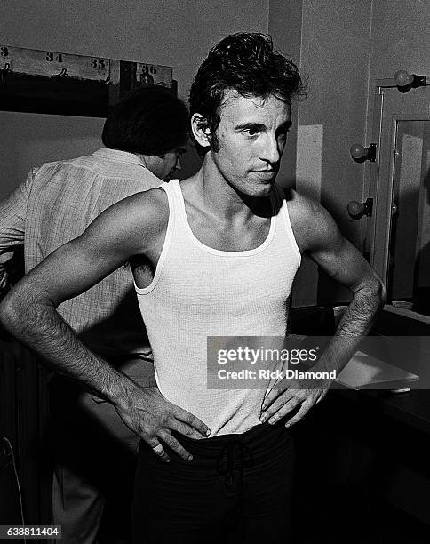 Springsteen Backstage 1981 Bruce Springsteen meet and greet backstage at the Fox Theater in ...